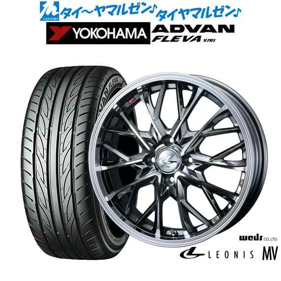 ウェッズ レオニス MV 15インチ 4.5J ヨコハマ ADVAN アドバン フレバ ...