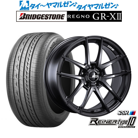タナベ SSR ライナー タイプ10 モノブロック 18インチ 7.5J ブリヂストン REGNO レグノ GR-XII 225/45R18 サマータイヤ ホイール4本セッの通販は