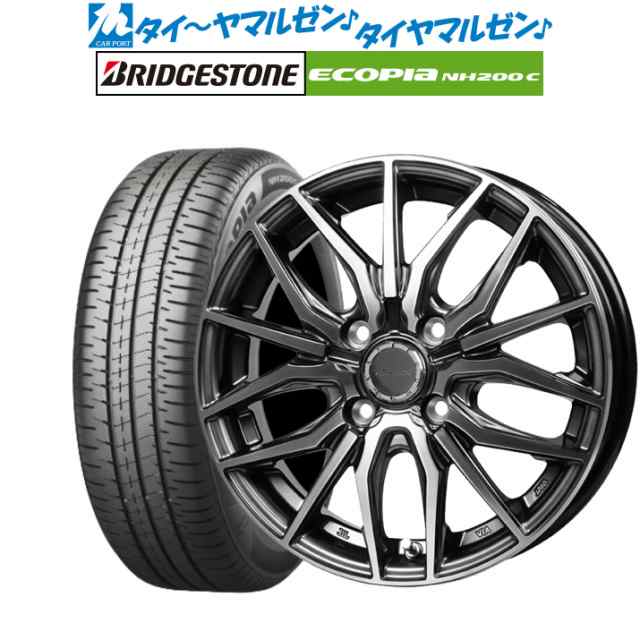 ホットスタッフ プレシャス アスト M4 15インチ 5.5J ブリヂストン ECOPIA エコピア NH200C 175/55R15 サマータイヤ ホイール4本セット