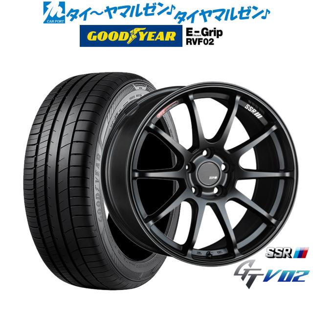 タナベ SSR GT V02 17インチ 7.0J グッドイヤー エフィシエント グリップ RVF02 215/60R17 サマータイヤ ホイール4本セット