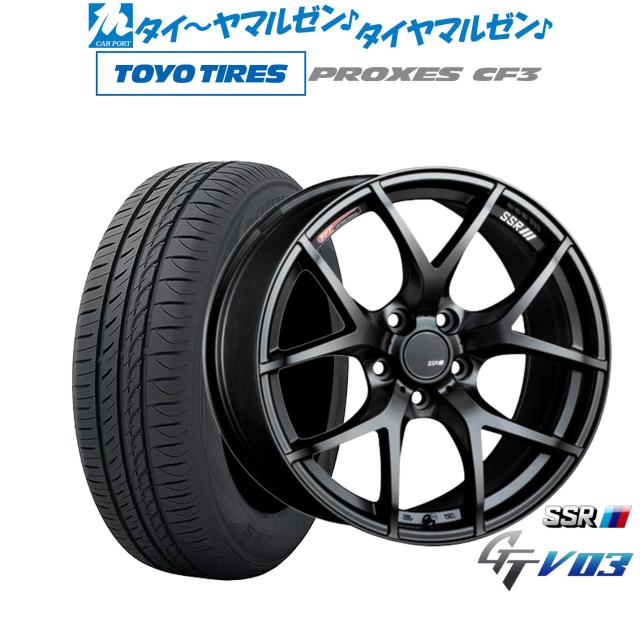 タナベ SSR GT V03 17インチ 7.0J トーヨータイヤ プロクセス PROXES