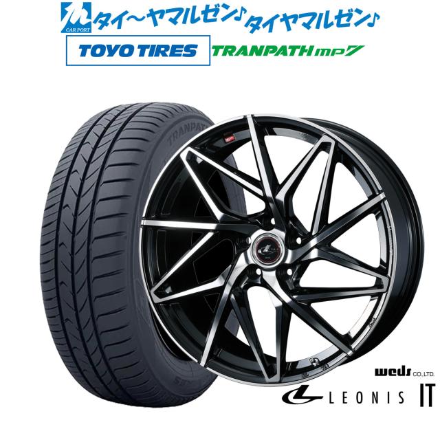ウェッズ レオニス IT 17インチ 7.0J トーヨータイヤ トランパス TRANPATH mp7 215/60R17 サマータイヤ ホイール4本セット
