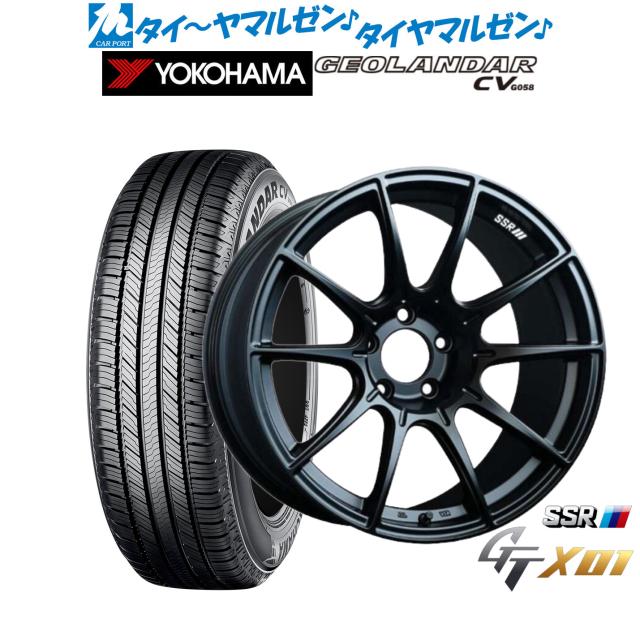 タナベ SSR GT X01 18インチ 7.5J ヨコハマ GEOLANDAR タナベ SSR GT X01 18インチ 7.5J ヨコハマ GEOLANDAR