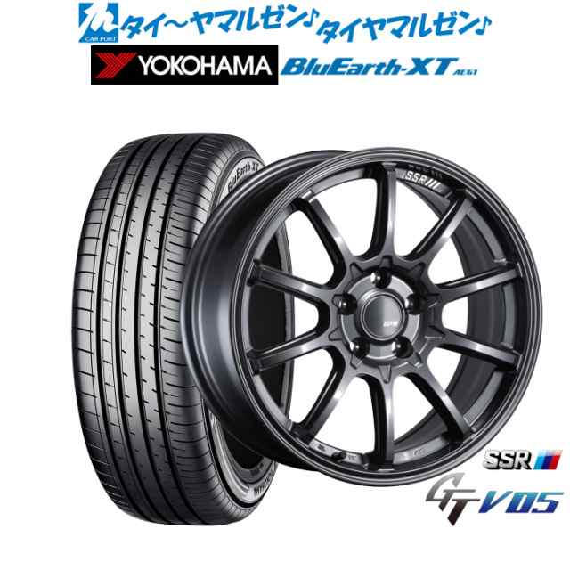 タナベ SSR GT V05 17インチ 7.0J ヨコハマ BluEarth ブルーアース XT (AE61) 205/55R17 サマータイヤ  ホイール4本セットの通販はau PAY マーケット - カーポートマルゼン | au PAY マーケット－通販サイト