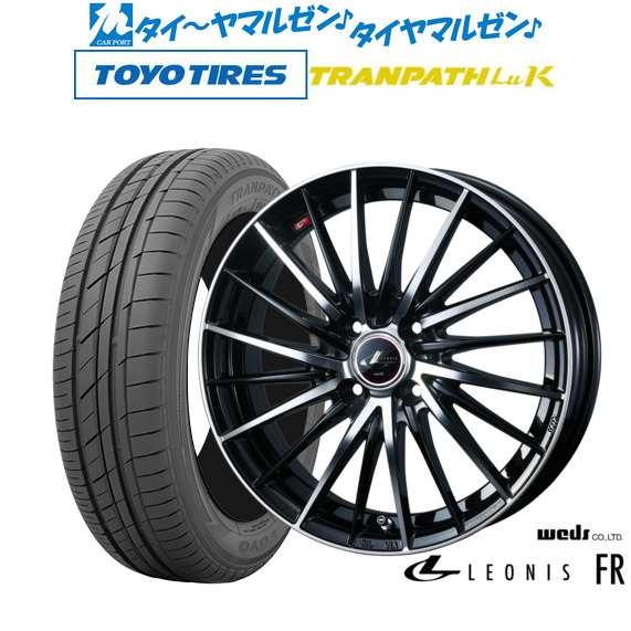 ウェッズ レオニス FR 15インチ 4.5J トーヨータイヤ トランパス LuK 165/55R15 サマータイヤ ホイール4本セット