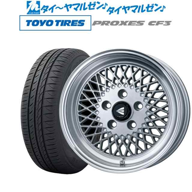 エンケイ 92  15インチ 7.0J トーヨータイヤ プロクセス PROXES CF3 195/65R15 サマータイヤ ホイール4本セットの通販は