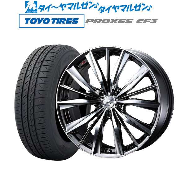 ウェッズ レオニスVX 225/40R18ミニバン - タイヤ・ホイール