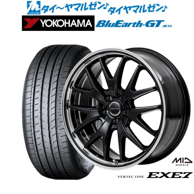 Yokohama BluEarth GT 19インチタイヤ Amazon.co.jp: 4本セット YOKOHAMA BluEarth-GT AE51 245/45R19