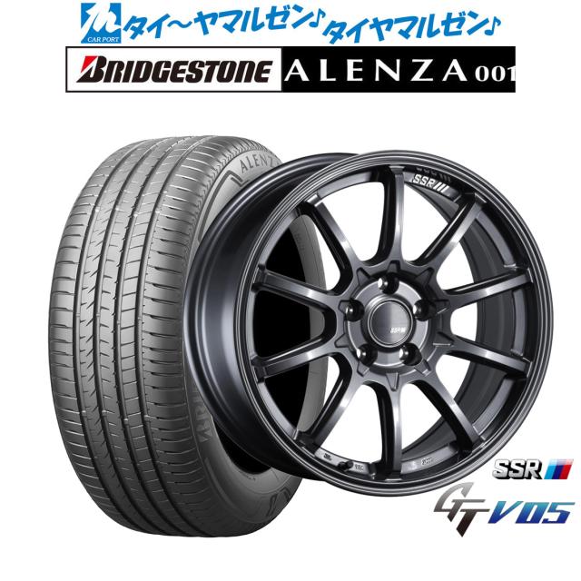 タナベ SSR GT V05 17インチ 7.0J ブリヂストン ALENZA アレンザ 001 225/55R17 サマータイヤ ホイール4本セット