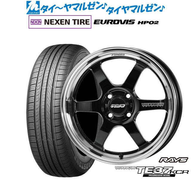 レイズ ボルクレーシング TE37 KCR PROGRESSIVE MODEL 16インチ 6.0J NEXEN ネクセン ロードストーン ユーロビズ HP02 215/65R16 サマータイヤ ホイール4本セット 116,650円