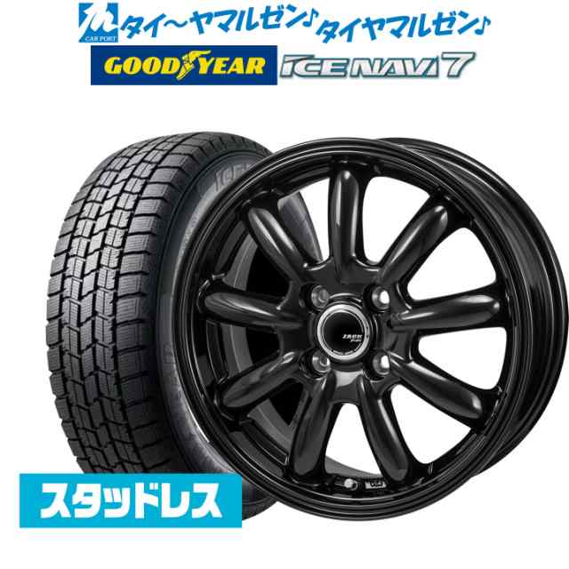 【2024年製】JAPAN三陽 ZACK JP-209 13インチ 4.0J グッドイヤー ICE NAVI アイスナビ 7 日本製 155/70R13 スタッドレスタイヤ ホイール