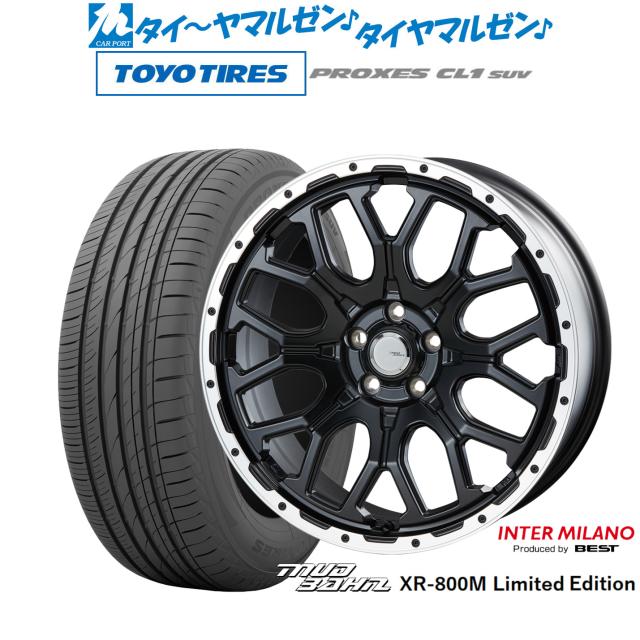 インターミラノ マッドバーン XR-800M リミテッドエディション 20インチ 8.5J トーヨータイヤ プロクセス PROXES CL1 SUV  245/45R20 サマータイヤ ホイール4本セット