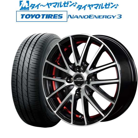 MID シュナイダー RX27 15インチ 4.5J トーヨータイヤ NANOENERGY ナノエナジー 3  165/55R15 サマータイヤ ホイール4本セットの通販は