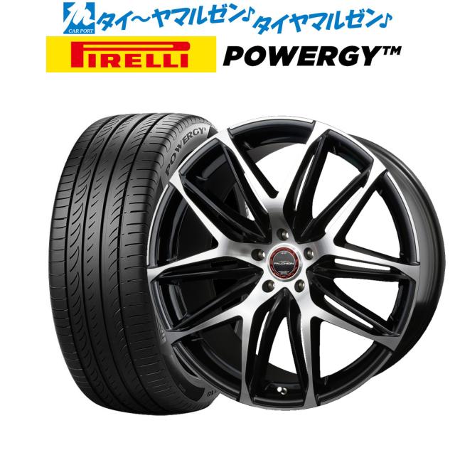 BADX ロクサーニ ファルシオン 18インチ 7.5J ピレリ POWERGY (パワジー) 225/40R18 サマータイヤ ホイール4本セットの通販は