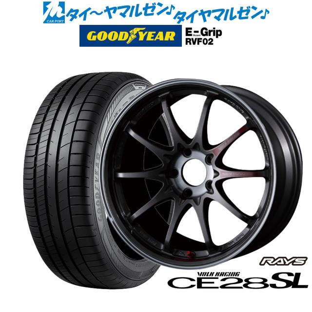 レイズ CE28 17インチ4本タイヤEAGLE RS Sport