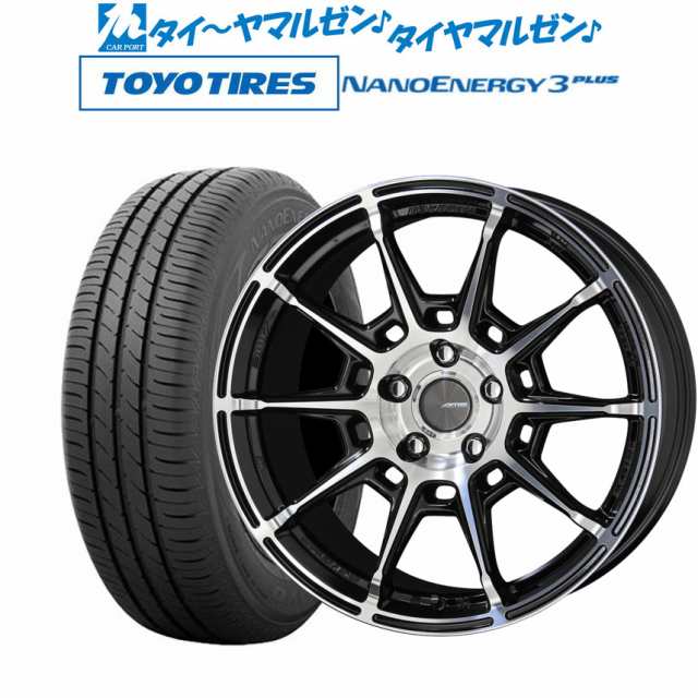 KYOHO AME ガレルナ レフィーノ 17インチ 7.0J トーヨータイヤ NANOENERGY ナノエナジー 3プラス 215/55R17  サマータイヤ ホイール4本セの通販はau PAY マーケット - カーポートマルゼン | au PAY マーケット－通販サイト