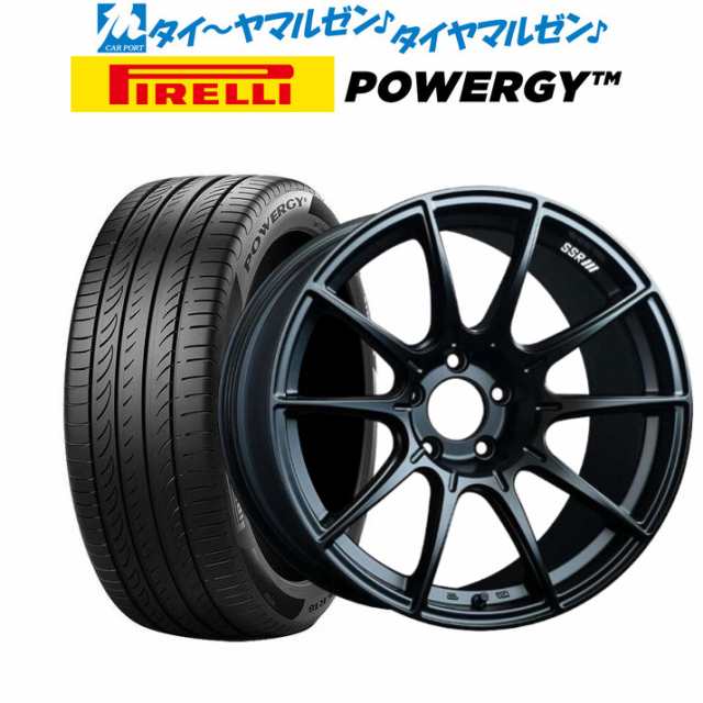 サマータイヤ ホイール4本セット タナベ SSR GT X01 フラットブラック