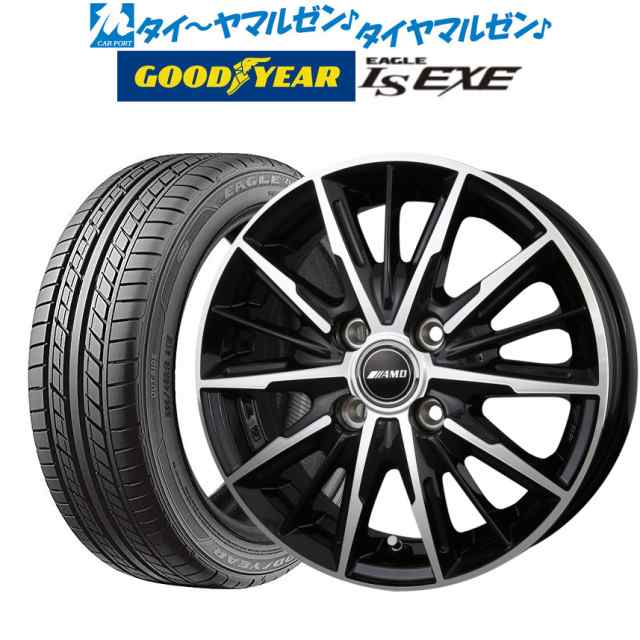 BADX AMD G-Line SP ブラックポリッシュ 16インチ 6.0J グッドイヤー イーグル LS EXE（エルエス エグゼ） 195/ 60R16 サマータイヤ ホイの通販はau PAY マーケット カーポートマルゼン au PAY マーケット－通販サイト