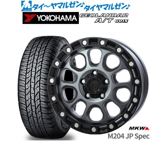 MKW. 16インチ. タイヤホイール4本セットヨコハマジオランダーAT1円