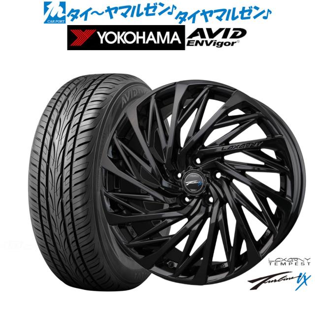 BADX ロクサーニ テンペストタービンVX Black Edition 18インチ 7.5J 