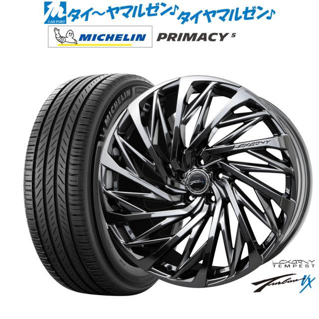 BADX ロクサーニ テンペストタービンVX 20インチ 8.5J ミシュラン プライマシー プライマシー5 255/55R20 サマータイヤ ホイール4本セット