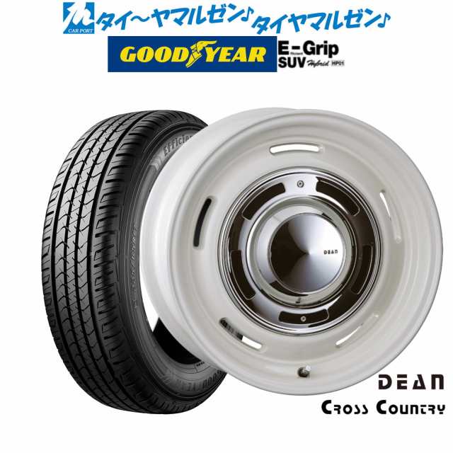 クリムソン ディーン クロスカントリー 16インチ 7.0J グッドイヤー エフィシエント グリップ SUV HP01 225/70R16 サマータイヤ ホイールの通販は 180,800円