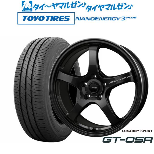 BADX ロクサーニスポーツ GT-05R 18インチ 7.5J トーヨータイヤ
