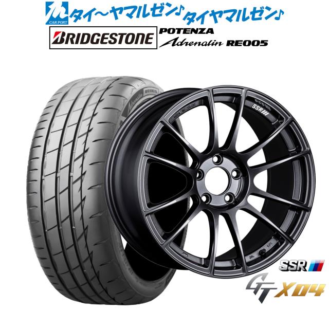 タナベ SSR GT X04 18インチ 7.5J ブリヂストン POTENZA ポテンザ