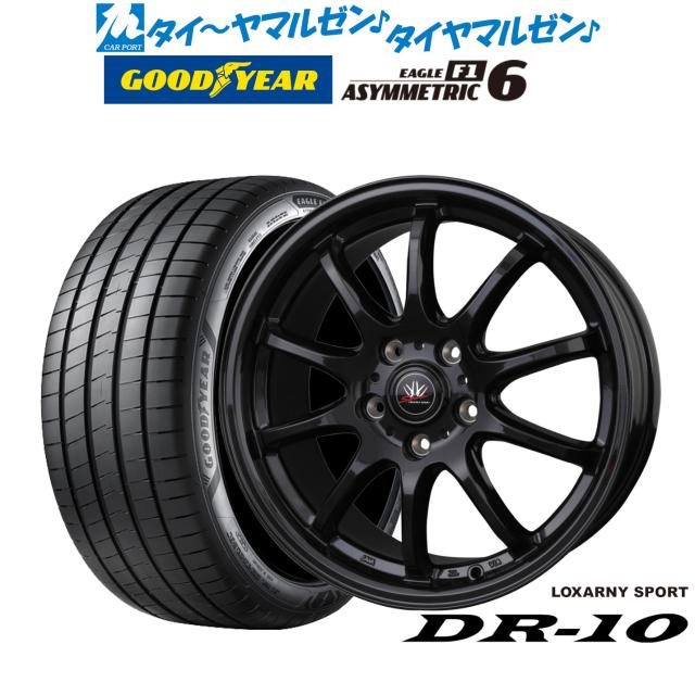 BADX ロクサーニスポーツ DR-10 18インチ 7.5J ピレリ POWERGY