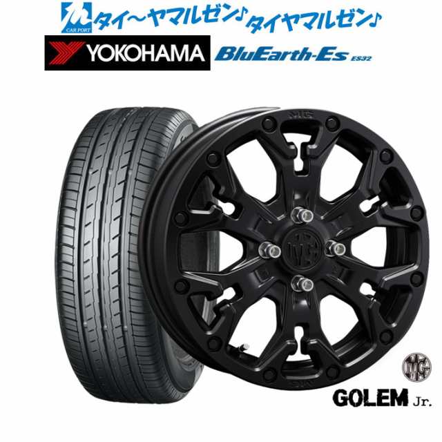 クリムソン MG ゴーレム Jr. 14インチ 4.5J ヨコハマ BluEarth-ES ブルーアースイーエス ES32 165/65R14 サマータイヤ ホイール4本セット