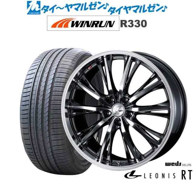 サマータイヤ ホイール4本セット BADX ロクサーニ マルチフォルケッタ WINRUN 丸く ウインラン R330 215/35R19