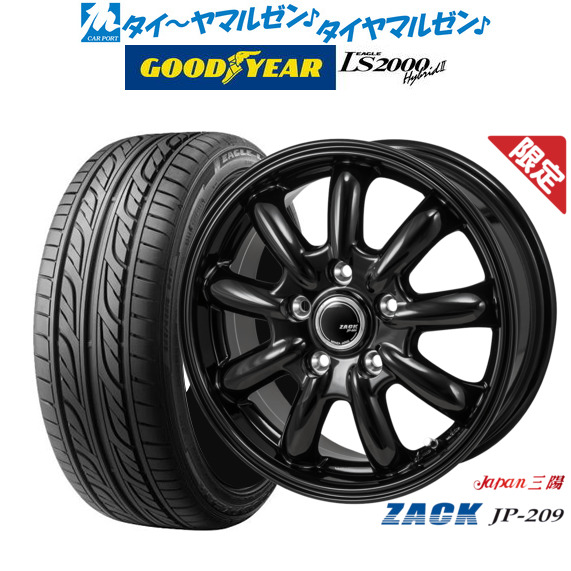 JAPAN三陽 ZACK JP-209 17インチ 7.0J グッドイヤー イーグル LS2000 ハイブリッド2(HB2) 215/50R17 サマータイヤ ホイール4本セットの通販は 107,200円