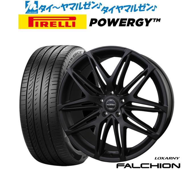 BADX ロクサーニ ファルシオン Black Edition 18インチ 7.5J ピレリ 