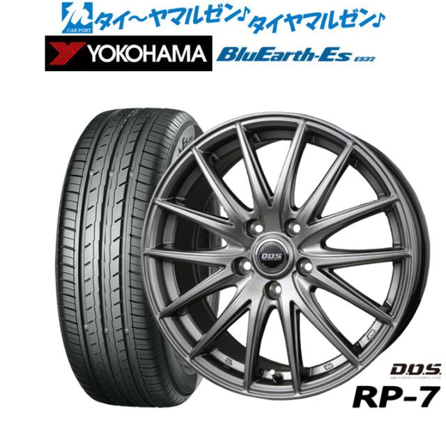 BADX DOS(DOS) RP-7 16インチ 6.5J ヨコハマ BluEarth-ES ブルーアースイーエス ES32 205/60R16 サマータイヤ ホイール4本セット