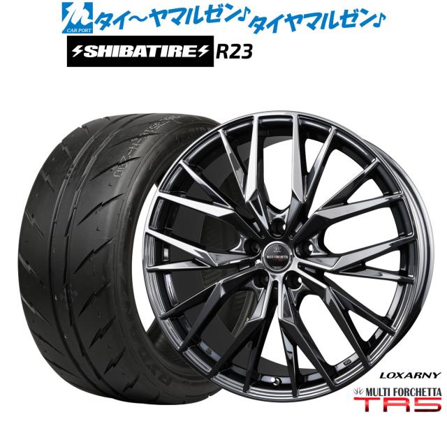 BADX ロクサーニ マルチフォルケッタ TR5 18インチ 7.5J SHIBATIRE