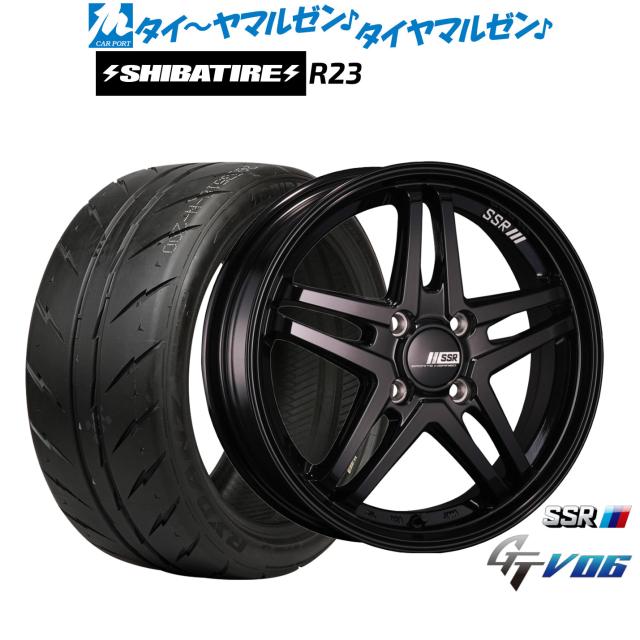 タナベ SSR GT V06 16インチ 6.0J SHIBATIRE シバタイヤ 280 (R23) 205/50R16 サマータイヤ ホイール4本セット 103,565円
