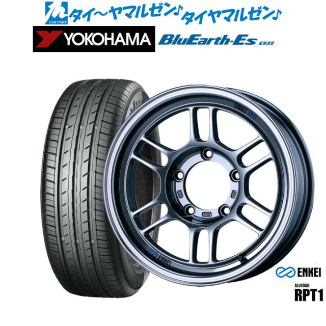 エンケイ RPT1 For JIMNY 16インチ 5.5J ヨコハマ BluEarth-ES ブルーアースイーエス ES32 215/65R16 サマータイヤ ホイール4本セット