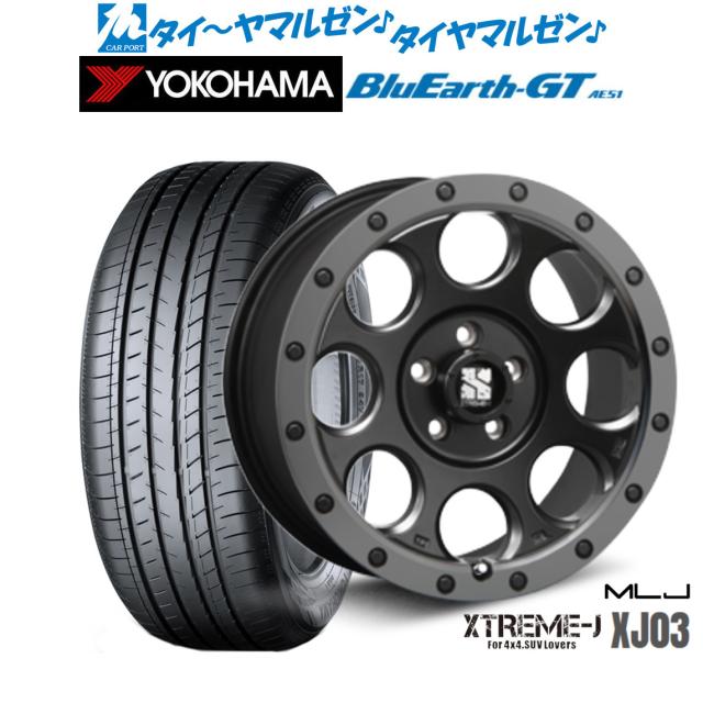 19② MLJ エクストリームJ XJ03 16×7J 5H PCD114.3 4本 225/70R16（15229） MLJ エクストリーム XJ03 16インチ 6.0J ブリヂストン ALENZA アレンザ
