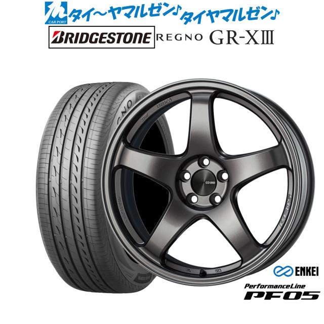 エンケイ PF05 19インチ 8.0J ブリヂストン REGNO レグノ GR-XIII(GR-X3) 245/40R19 サマータイヤ ホイール4本セット
