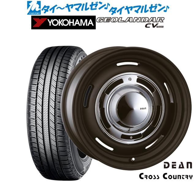 クリムソン ディーン クロスカントリー 16インチ 6.0J ヨコハマ GEOLANDAR ジオランダー CV (G058) 235/70R16 サマータイヤ ホイール4本の通販は 186,600円