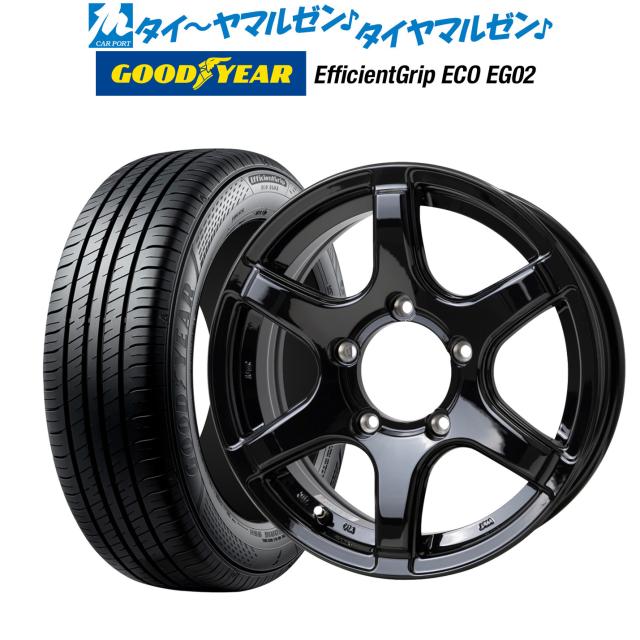 ホットスタッフ バイソン BN-04 14インチ 5.0J グッドイヤー エフィ 
