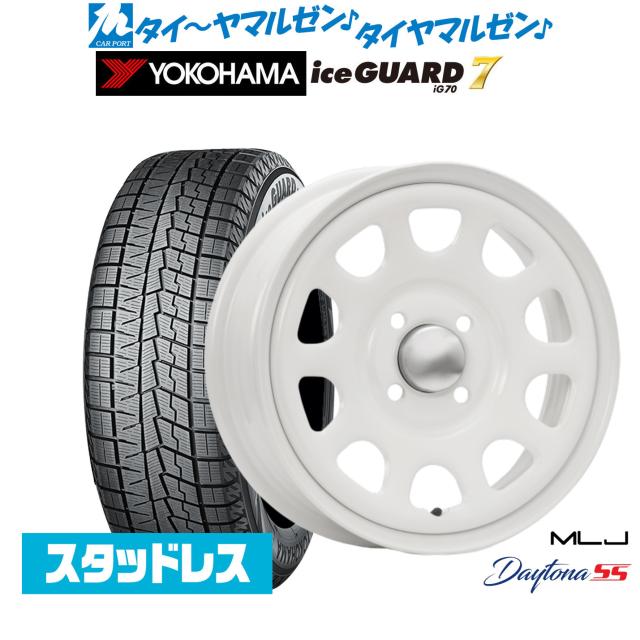 Yokohama スタッドレスIce GUARD IG70 14イン 4本セット BADX エス