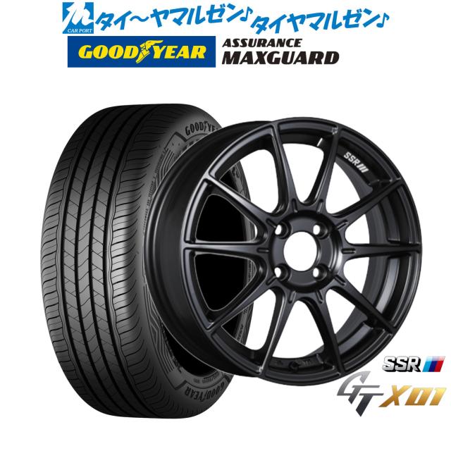 タナベ SSR GT X01 16インチ 6.5J グッドイヤー ASSURANCE アシュアランス MAXGUARD 185/55R16 サマータイヤ ホイール4本セット