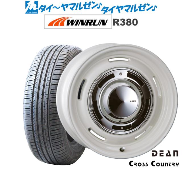 クリムソン ディーン クロスカントリー マーガレットホワイト 14インチ 4.5J WINRUN ウインラン R380 165/60R14 75H サマータイヤ ホイール4本セット
