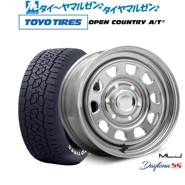 MLJ デイトナ SS 16インチ 6.5J トーヨータイヤ OPEN COUNTRY