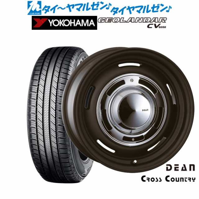 クリムソン ディーン クロスカントリー 16インチ 7.0J ヨコハマ GEOLANDAR ジオランダー CV (G058) 235/70R16 サマータイヤ ホイール4本の通販は