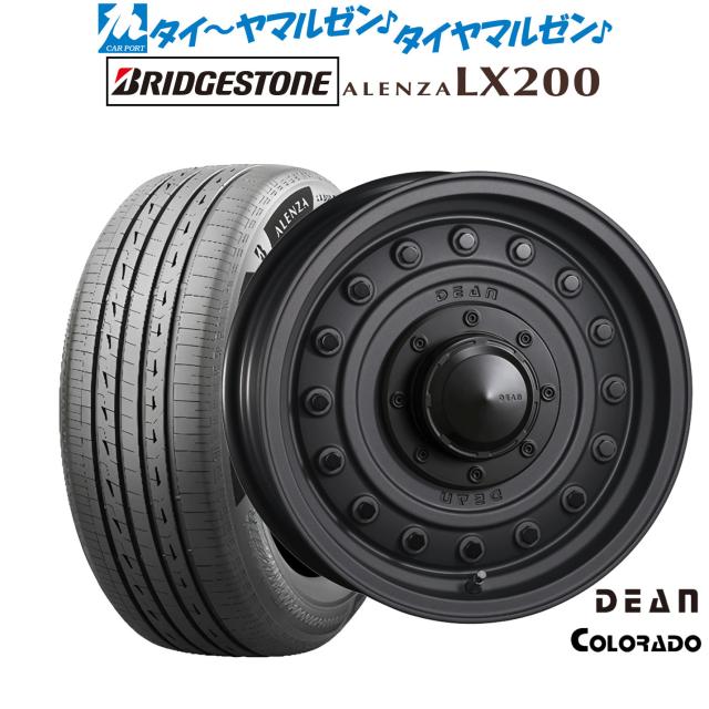 クリムソン ディーン コロラド 16インチ 6.5J ブリヂストン ALENZA アレンザ LX200 215/70R16 サマータイヤ ホイール4本セット