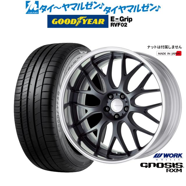 ワーク グノーシス RXM 20インチ 8.5J グッドイヤー エフィシエント グリップ RVF02 245/40R20 サマータイヤ ホイール4本セット