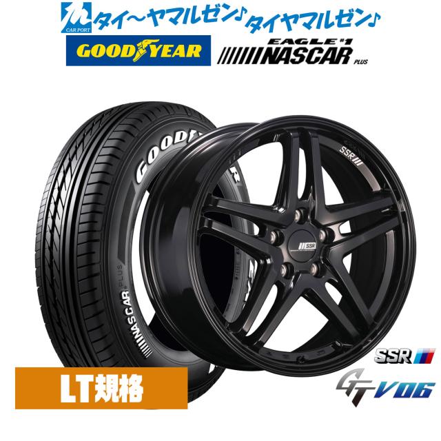 タナベ SSR GT V06 17インチ 7.0J グッドイヤー EAGLE イーグル #1 NASCAR PLUS ナスカープラス 215/60R17 サマータイヤ ホイール4本セット