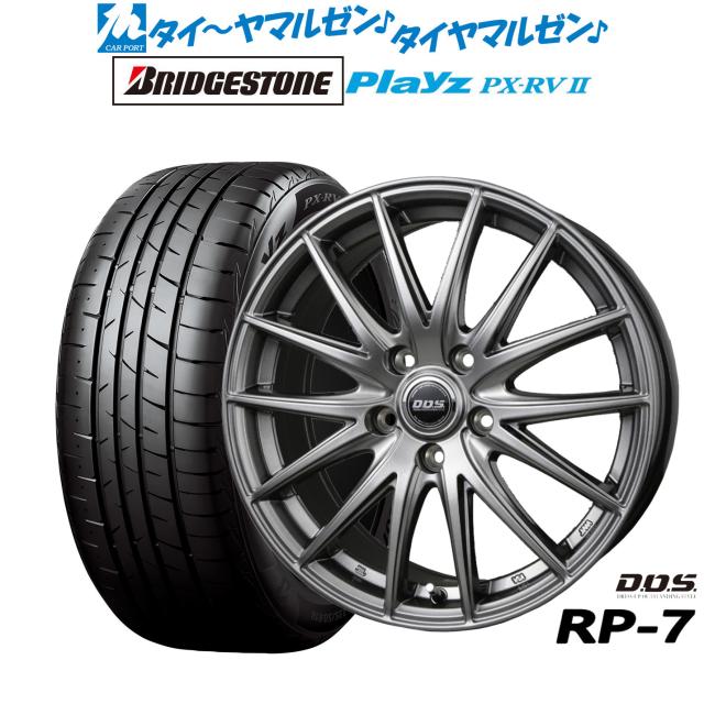 BADX D,O,S(DOS) RP-7 16インチ 6.5J ブリヂストン PLAYZ プレイズ PX-RVII 215/65R16 サマータイヤ ホイール4本セット